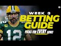 NFL Week 3: FREE Picks for EACH game [Betting Guide] | CBS Sports HQ
