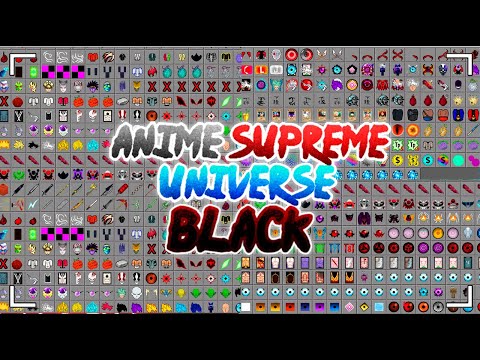 PG GAMES -  Finally !!  Anime Supreme Universe Black Addon / Mod Minecraft PE!  |  UPDATE (1.20)