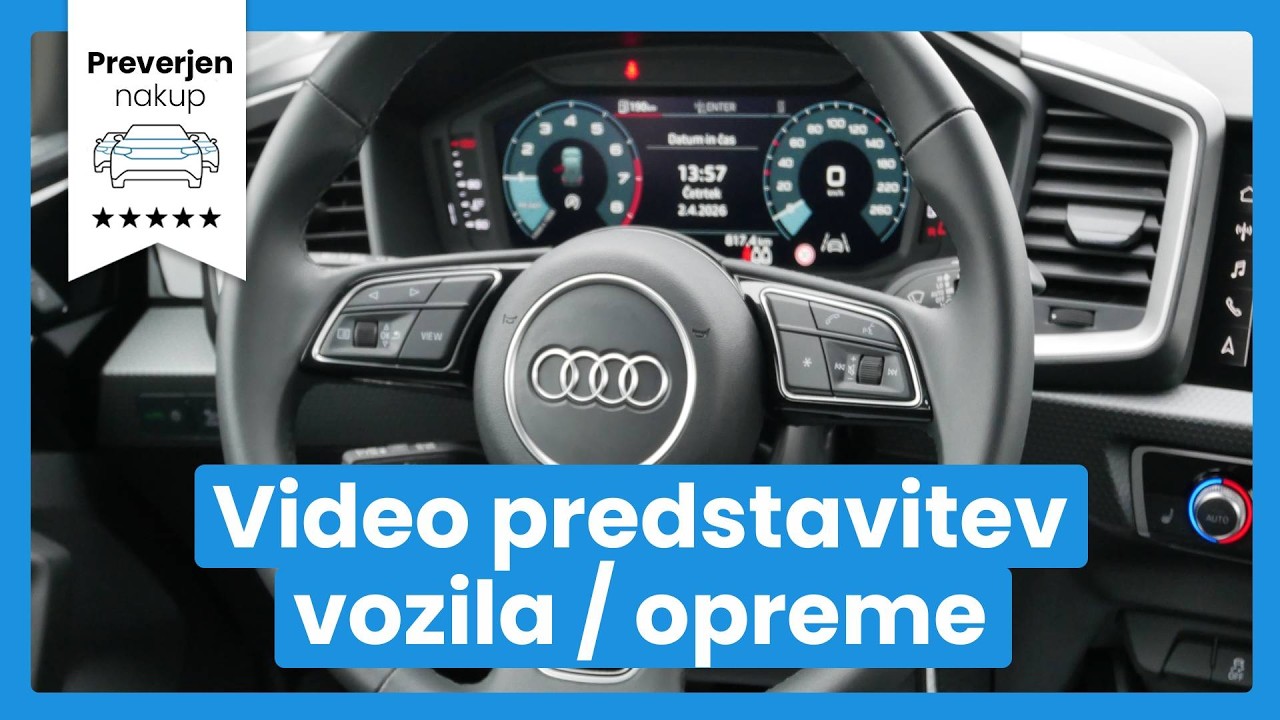 Audi A1 Sportback 30 TFSI Advanced - SLOVENSKO VOZILO