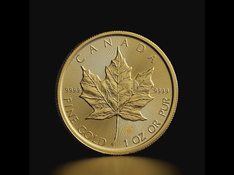 1 oz Kanadensisk Maple Leaf Guldmynt