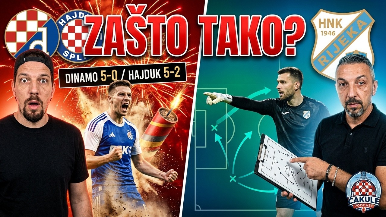 Dinamo i Hajduk 'petarde' vs Rijeka majstorija taktike