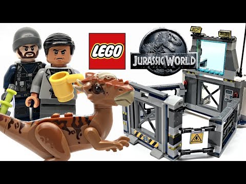 LEGO Jurassic World Stygimoloch Breakout review! 2018 set 75927!