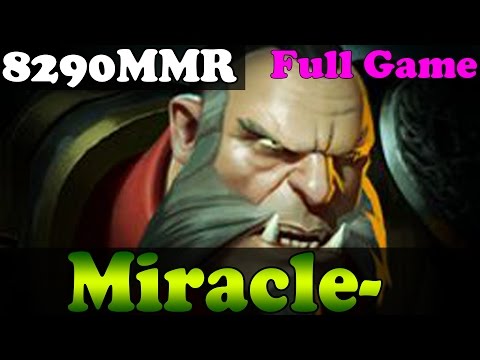 Dota 2 - Miracle- TOP 1 MMR IN THE WORLD Plays Lycan - Full Game - Ranked Match Gameplay