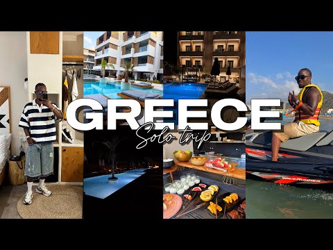 TRAVEL VLOG TO GREECE (CRETE) ✈️ | Birthday, Jet skis, Food, Malia Club, Massages + more