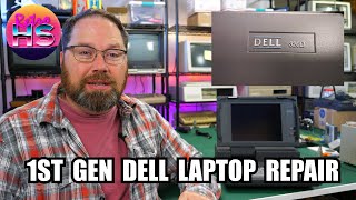 First Generation Dell Laptop Saved From E-Waste