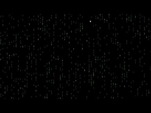 Simple Matrix Using Python Library Pygame