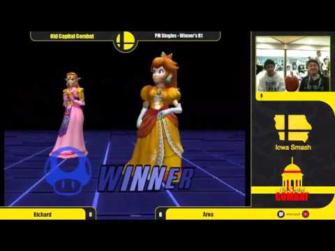 OCC Project M Singles - Winners R1 - Richard (Sheik) vs SH | Area (Peach)