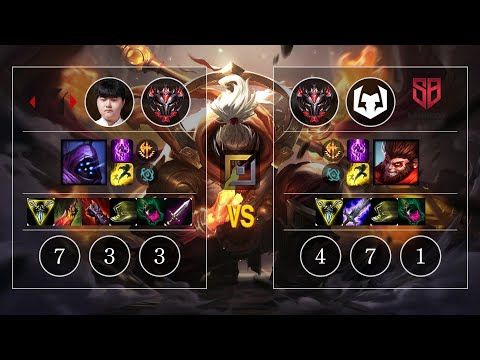 YM Jzr Jax vs SB Howling Wukong Top - KR Patch 10.12