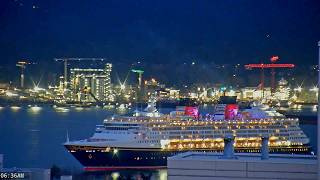 First Cruise Ship in Vancouver! Disney Wonder at Dawn 2026 Vancouver Cruise Season Begins #cruising 