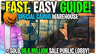 *EASY* SPECIAL CARGO WAREHOUSE GUIDE OCT 2023! (How To Make Millions Solo In GTA 5 Online)
