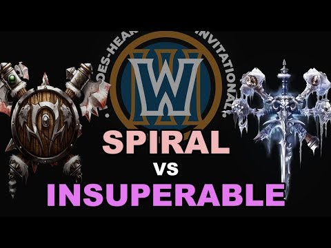 WC3R - HHE Invitational - LB R1: [ORC] Spiral vs. Insuperable [UD]