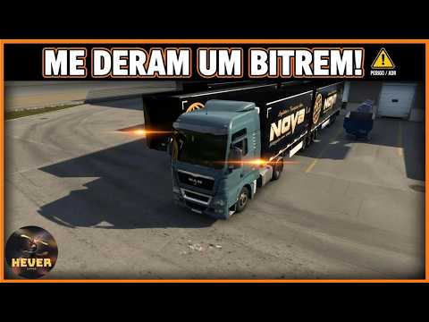 PEGAMOS UM BITREM! São Paulo - SP → Araraquara - SP| Euro Truck MAPA BR BRASIL