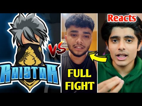 Raistar Vs Mr Jay Full Controversy : Total Gaming Reacts