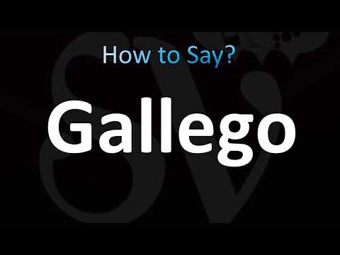 How to Pronounce Gallego (CORRECTLY!)