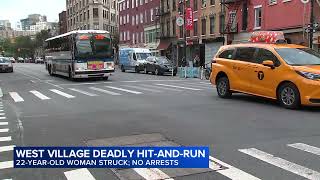 NYPD identifies 22-year-old woman killed in West Village hit-and-run as search continues for driver