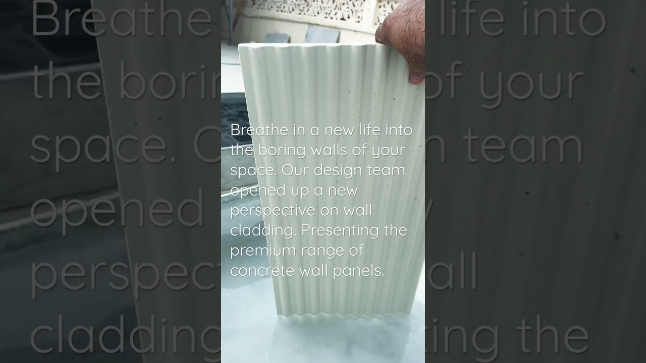 Presenting the premium range of concrete wall panels.