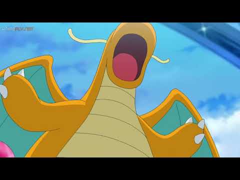 DRAGONITE MEJORES MOMENTOS POKEMON CAP 116 #dragonite #diantha