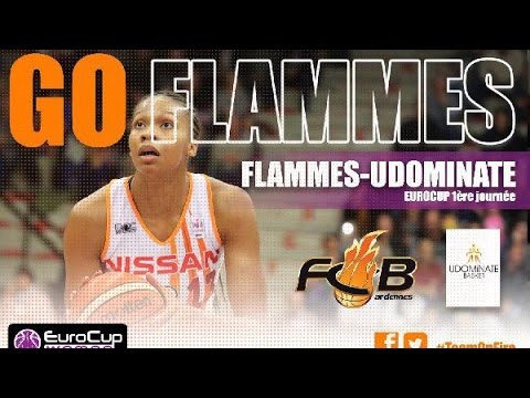 Flammes Carolo Basket 83 - 72 Umea Udominate (FIBA Eurocup 2016/2017 season)