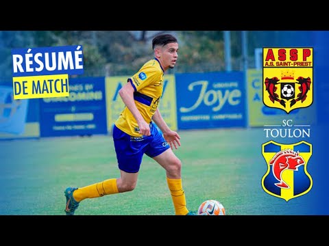 Résumé de match 22/23 - J26 : AS Saint-Priest vs SC Toulon (2-1)