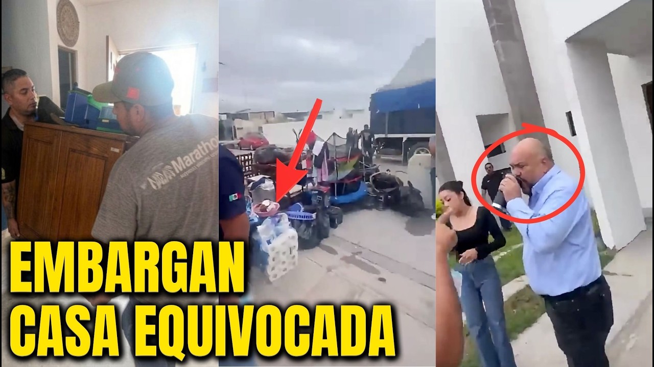 EMBARGAN POR ERROR LA CASA EQUIVOCADA