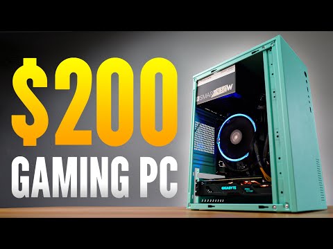 Yes, You CAN Build a $200 Budget Gaming PC!