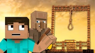 NOOB CONSTRUYE UNA HORCA PARA MATAR ALDEANOS | Minecraft Videos