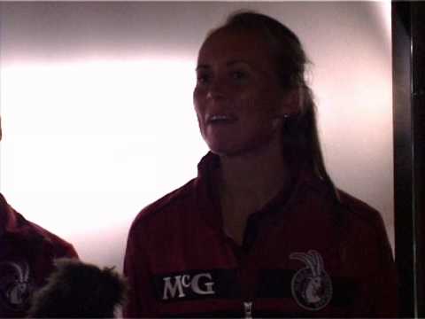 Interview Anita Punt & Lucy Talbot - nieuwe aanwinst D1 HC Klein Zwitserland