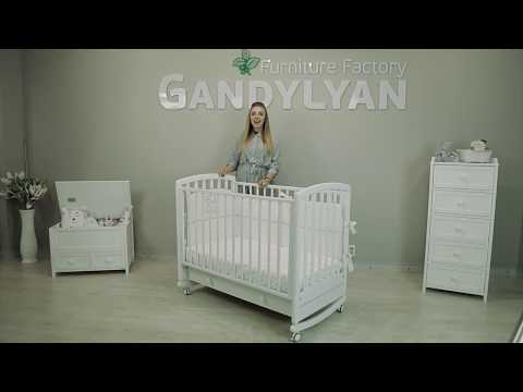 Обзор детской кроватки Гандылян модель Дашенька
