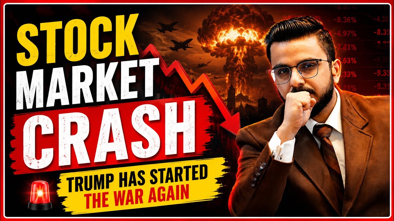 Stock Market & Gold Crash | Trump Cancelled MOU & Strikes Iran 🇮🇷