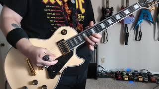 Video thumbnail for Epiphone Les Paul Custom Blackback - Iron Maiden - Seventh Son of a Seventh Son by thumbscrews