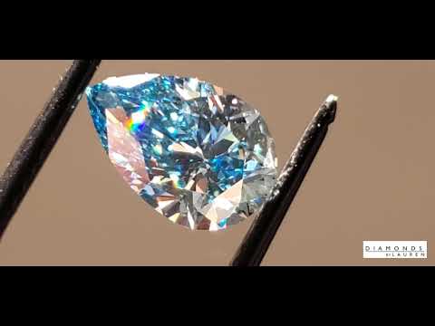 Lab Grown Blue Diamond R9549