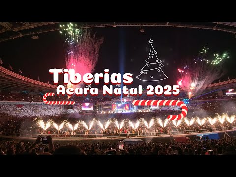 Laser & Kembang Api Meledak di GBK! Penutupan Natal Tiberias 2025 Gila!