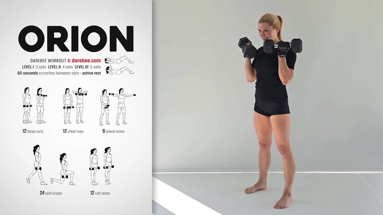 15-Minute Full-Body Dumbbell Workout - 