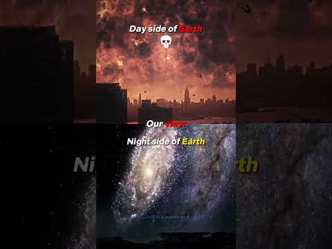 Sun in 5 billion years | Milky way & Andromeda Collision 💀🌌 #Space