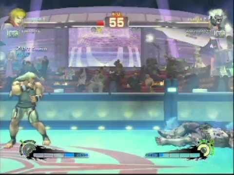 Usf4 Kimer_thai "ken/oni" rank match on ps3