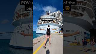 4 nights on one of the worlds BIGGEST cruise ships! 🤯