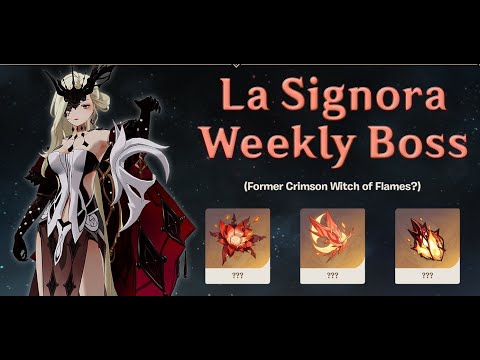 BOSS FIGHT La Signora Theme (All Phase) (Weekly Boss Ost)