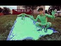 SUPER FUN SLIME SLIP N SLIDE! SUPER FUN SLIME SLIP N SLIDE!