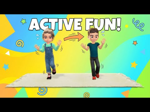 Aktiver Spaß! 20-minütiges Indoor-Workout für Kinder