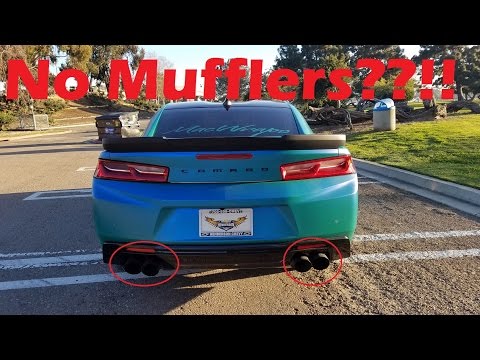 LOUDEST exhaust for 16/17 Camaro + ZL1 1LE news