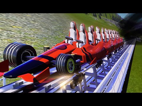 Formula Rossa planet coaster recreation POV