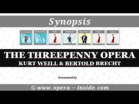The Synopsis of THE THREEPENNY OPERA (DIE DREIGROSCHENOPER) in 4 minutes (Plot / Roles)