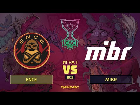 ENCE vs MIBR [Map 1, Train] (Best of 3) | Asia Championships 2019