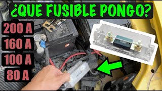 Download lagu ¿Qué FUSIBLE poner en mi instalación de CAR AUDIO? ¿Qué valor? ¿De cuántos AMPERES? mp3 Download lagu ¿Qué FUSIBLE poner en mi instalación de CAR AUDIO? ¿Qué valor? ¿De cuántos AMPERES? mp3