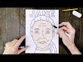 How To Draw Jane Goodall