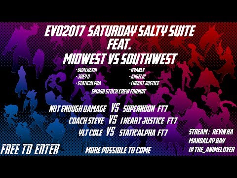 EVO 2017 UMvC3 Saturday Salty Suite! Money Matches/Exhibitions. [Part 1]