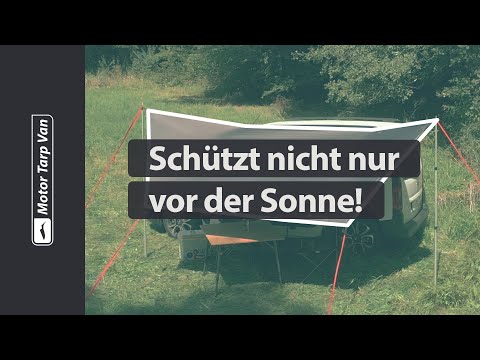 qeedo Motor Tarp Car/Van (2020) - Tarp for vehicles 🚐 without attachment option 🚧 - Tutorial