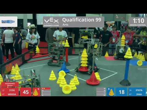 2018 VRC Arts Q99 - 315G 68555A vs 3767A 356A - 85 to 52