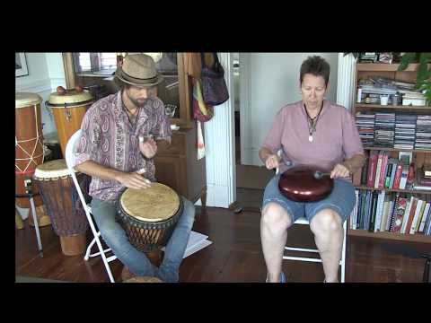 Playing the Kaizen Steel Tongue Drum