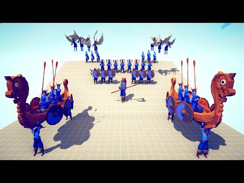 VIKINGS 11k GOLD ARMY vs SAME PRICE ARMIES - Totally Accurate Battle Simulator - TABS